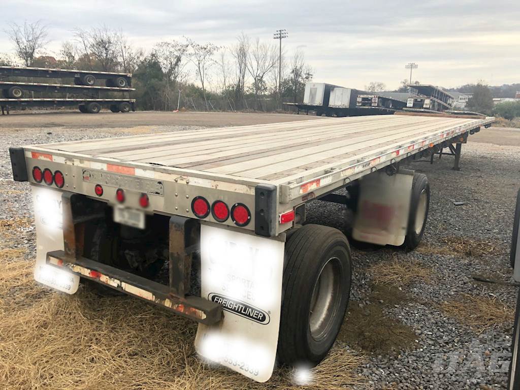 (50) Transcraft 48x102 Flatbed Trailer Combo, Aluminum Floor, Spread