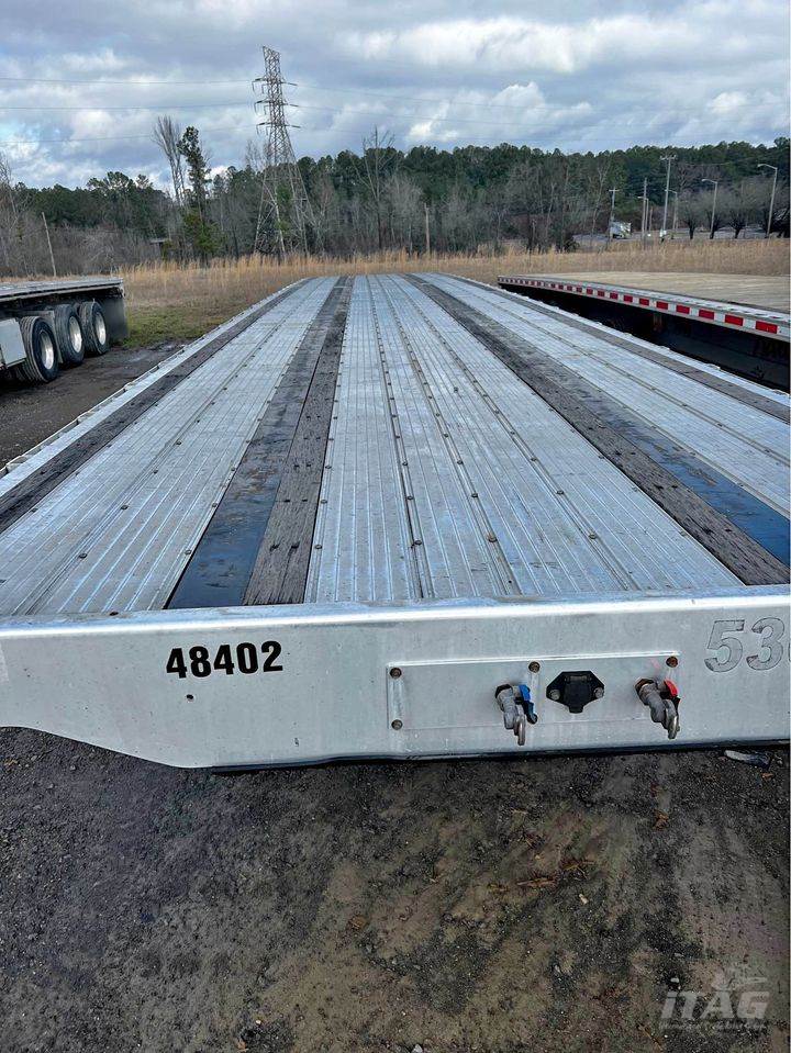 2019 Transcraft 48x102 Flatbed Trailer Combo, Aluminum Floor, Fixed