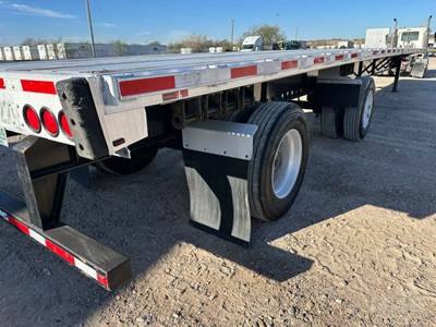 2020 Transcraft 53ft Flatbed Trailer - Combo, Aluminum Floor, Rear Sliding Axle, Toolbox