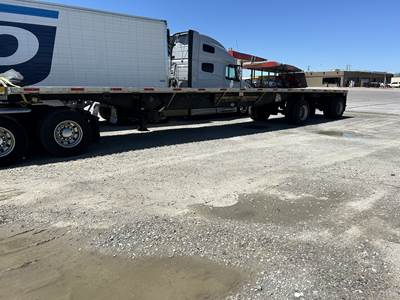 2020 UTILITY 48ft Flatbed Trailer - Combo, Aluminum Floor, Spread Axle, Toolbox
