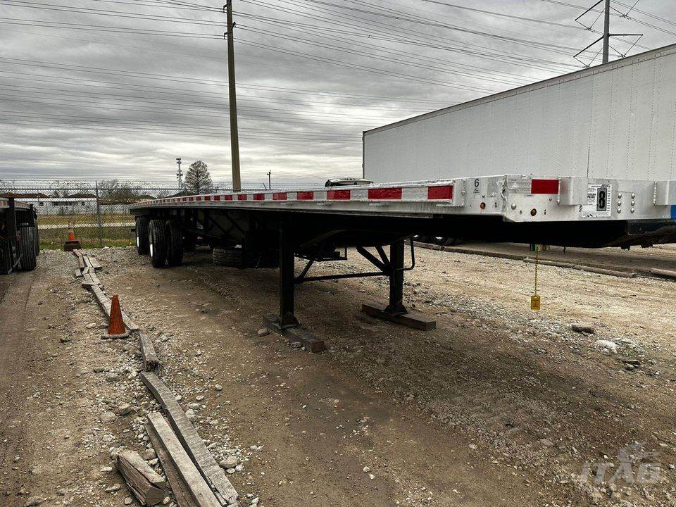 2010 UTILITY 53x102 Flatbed Trailer Combo, Aluminum Floor, Fixed