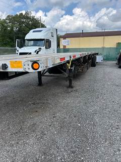 2019 UTILITY 53ft Flatbed Trailer - Combo, Aluminum Floor, Spread Axle, Toolbox, Dunnage Rack