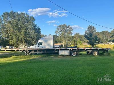 2019 UTILITY 53ft Flatbed Trailer - Combo, Aluminum Floor, Spread Axle, Toolbox, Dunnage Rack, Pipe Stake Pockets