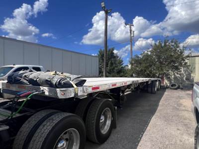2024 UTILITY 53ft Flatbed Trailer - Combo, Aluminum Floor, Spread Axle, Air Ride Suspension, Toolboxes