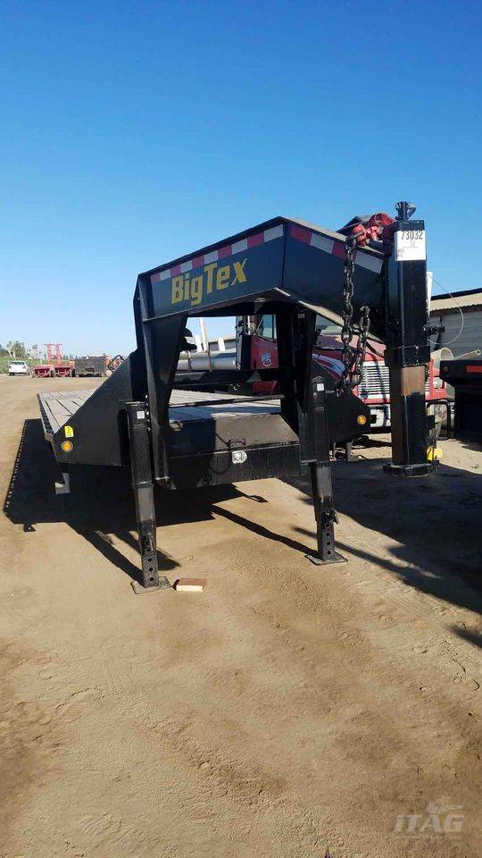 Big Tex 40ft Gooseneck Trailer 15 000lb Axles Toolbox 17 5 Tires For Sale Fort Worth Tx Itag Equipment