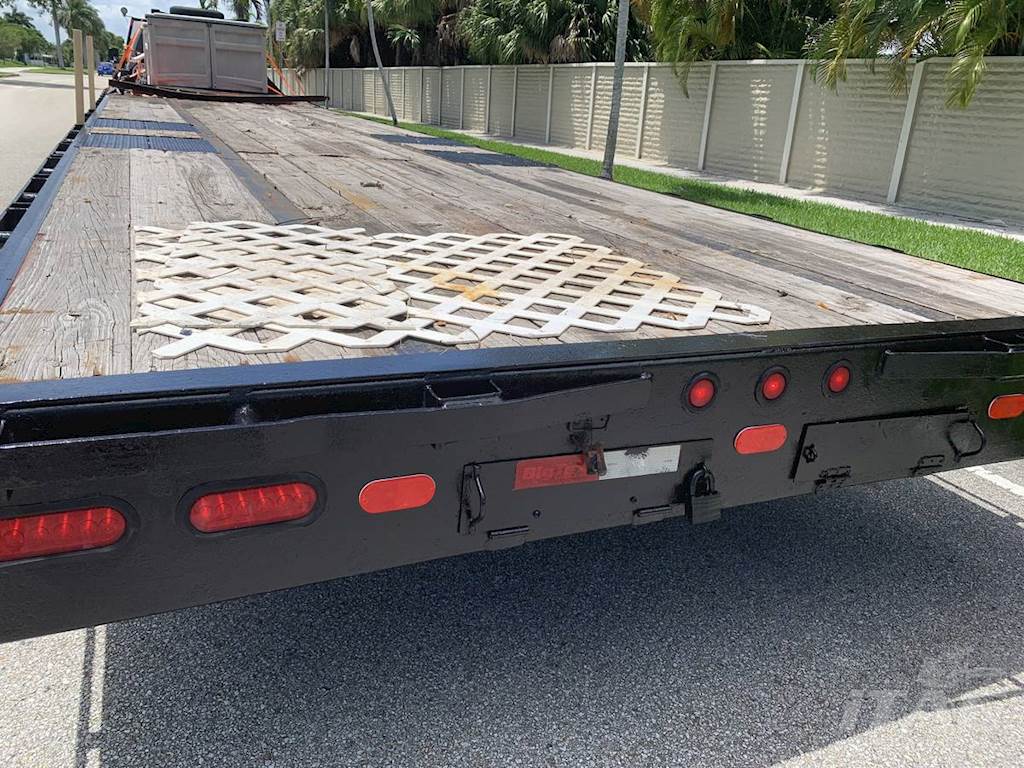 2013 Big Tex 40x102 Gooseneck Trailer Ramps, Toolbox, Dual Tandem