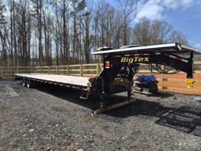 Big Tex 40x102 Tandem Axle Gooseneck Trailer - Spring