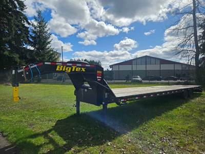 Big Tex 40x102 Tandem Axle Gooseneck Trailer - Spring