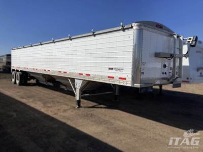 2022 Timpte 42ft Grain Hopper Trailer - 72in Sides, Tandem Axle, Electric Tarp, Electric Trap