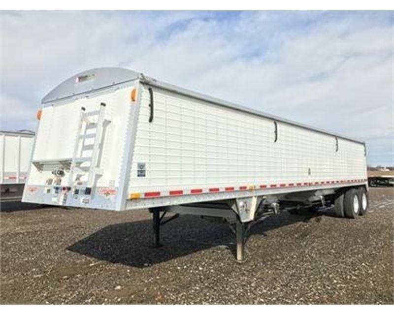 2010 Wilson Grain Hopper Trailer 41x96x66, Aluminum, Closed Axle For