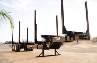 TTSA Trailers 42x102 Tandem Axle Log Trailer - Spring