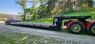 BWS 53x102 Tandem Axle Lowboy Trailer - Air Ride