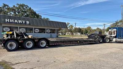 Brazos 53x102 Tri-Axle Axle Lowboy Trailer - Air Ride