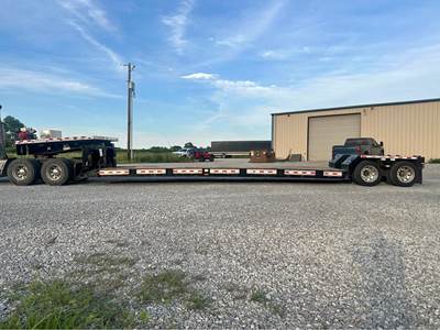 JET 53x102 Tandem Axle Lowboy Trailer - Air Ride