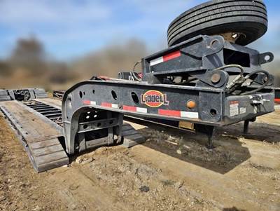 Liddell 53x102 Quad Axle Axle Lowboy Trailer - Air Ride