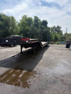 Pitts Trailers 45x102 Tandem Axle Lowboy Trailer - Spring