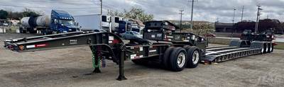 TTSA Trailers 63x108 Quad Axle Lowboy Trailer - Air Ride