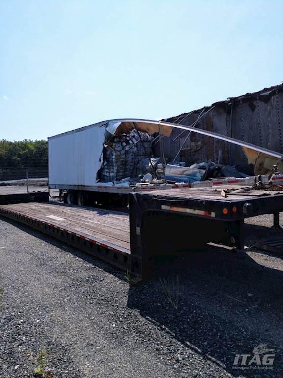 2002 Trail King 48x102 Lowboy Trailer 37ft Well, Non Detach, Single