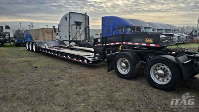 Witzco Challenger 48x102 Tri-Axle Axle Lowboy Trailer - Spring