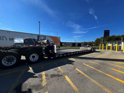 2021 XL Specialized 40 Ton Lowboy Trailer - 29ft Well, Mechanical Detach, Tandem Axle, Outriggers