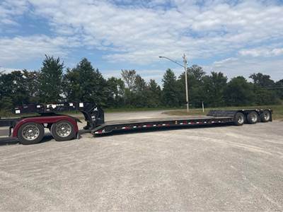 XL Specialized 53ft Tri-Axle Axle Extendable Lowboy Trailer - Air Ride
