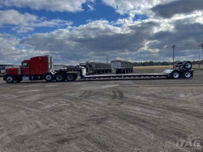 XL Specialized 53x102 Tri-Axle Axle Lowboy Trailer - Air Ride