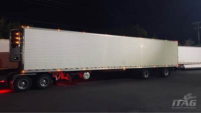 2018 Great Dane 53ft Reefer Trailer - 7,000 Hours, Thermo King Precedent S-600 Unit, Sliding Spread Axles, Swing Doors, Tire Inflation System