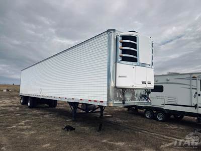 2018 Great Dane 53ft Reefer Trailer - 7,000 Hours, Thermo King Precedent S-600 Unit, Sliding Spread Axles, Swing Doors, Tire Inflation System