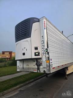 2018 UTILITY 53ft Reefer Trailer - 9,600 Hrs, Carrier 7300 X4 Unit, Air Ride, Swing Doors, Side Skirts