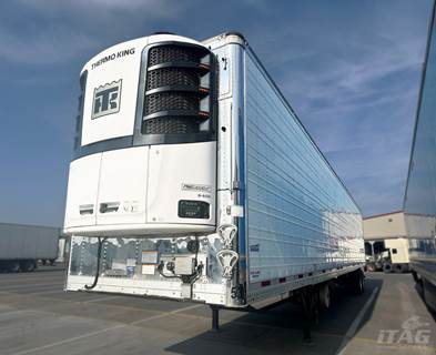 2017 Vanguard 53ft Reefer Trailer - 6,320 Hours, Thermo King S-600 Unit, Swing Doors, Tire Inflation System