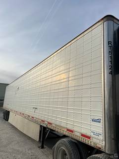 2015 Vanguard 53ft Reefer Trailer - 26,000 Hours, Thermo King Unit, Swing Doors, Side Skirts, Tire Inflation System