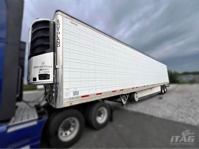 2017 Wabash 53ft Reefer Trailer - 3,700 Hours, Thermo King Precedent S-600 Unit, Swing Doors, Side Skirts, Tire Inflation System