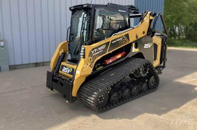 2024 ASV VT-100 Forestry Skid Steer - 103.5 Hp, Enclosed Cab, Heating, A/C