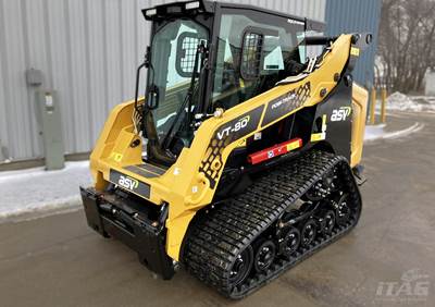 2025 ASV VT-80 Skid Steer - 74.3 Hp, Enclosed Cab, Heat, A/C, Backup Camera, Radio