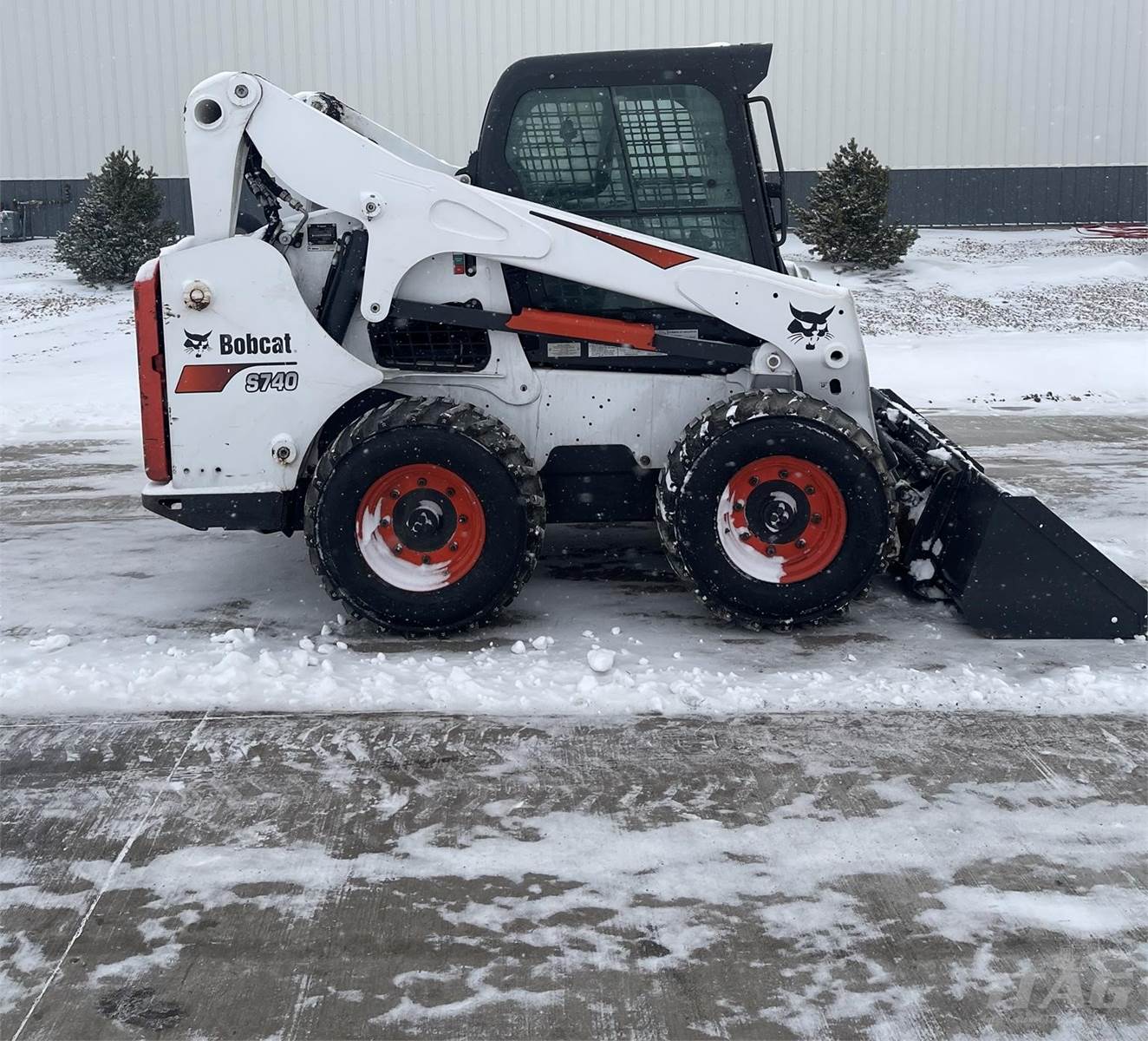 2018 Bobcat S740 Skid Steer 3,080 Hrs, 74 Hp, Enclosed Cab, Heat For Sale Denver, CO