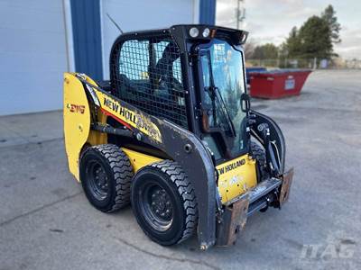 2022 New Holland L316 Skid Steer - 2,400 Hrs, 60 Hp, Enclosed Cab, Heater, A/C
