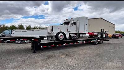 2023 Talbert 50ft Traveling Axle Trailer - Steel Frame, Wood Floor, Tandem Axle, Pony Motor, 17.5 Tires