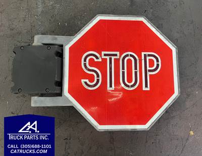 Blue Bird Transpec Retractable Stop Sign Part # 7000-011-A31-01