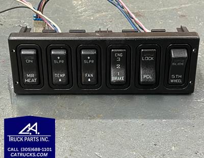 International ProStar Rocker Switch Dash Panel Part # 32237