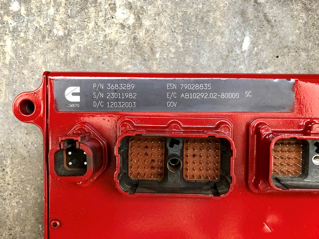 2003 Cummins ISX ECM EGR Part 3682729, EGR, 475HP, CPL 8285, CM870 For Sale Opa Locka, FL