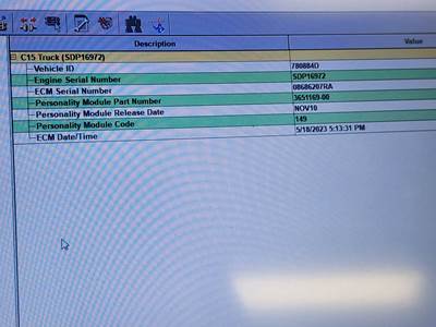 Caterpillar C15 SDP Engine Control Module (ECM) Part # 292-9610-01