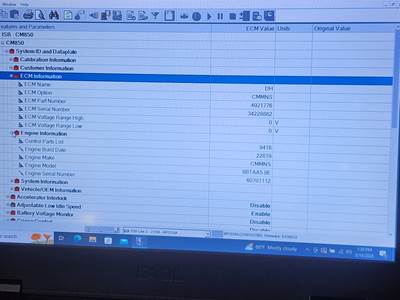 Cummins ISB Engine Control Module (ECM)  Part # 4921776