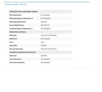 Cummins ISB Engine Control Module (ECM) for 2007-2009 Part # 4943134, CM2150