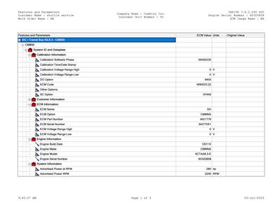 Cummins ISC / ISL Engine Control Module (ECM) Part # 4921776, CM850