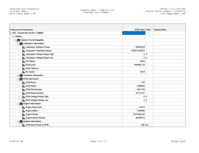 2006 Cummins ISC Engine Control Module (ECM) for 2004-2006 Part # 4921776, CM850