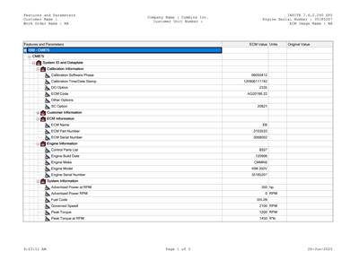 2006 Cummins ISM Engine Control Module (ECM) for 2004-2006 Part # 3103533, CM875