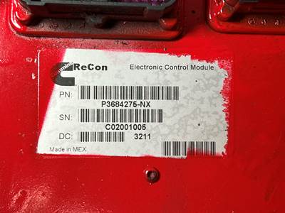 Cummins ISX Engine Control Module (ECM) for 2007-2009 Part # 3684275-NX