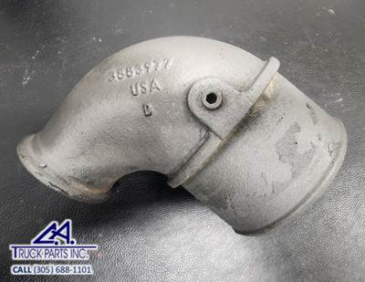 (GOOD USED) Cummins 3883977 Air Transfer Elbow Tube 