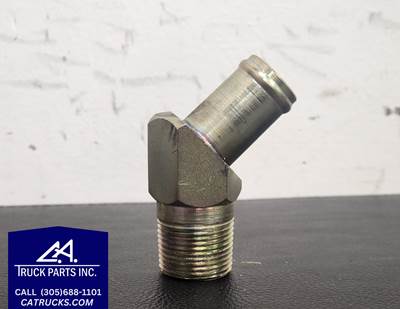 Mack Diesel Engine Hose Elbow For Fill Line Surge Tank Radiator Coolant Recovery