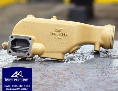 Caterpillar 3406E Engine Oil Cooler Outlet Bonnet Part # 163-9385